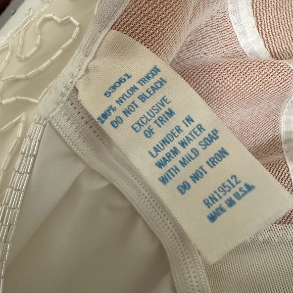 Vtg 80s Laurence Kazar Beaded Cocktail Dress - Picture 13 of 15